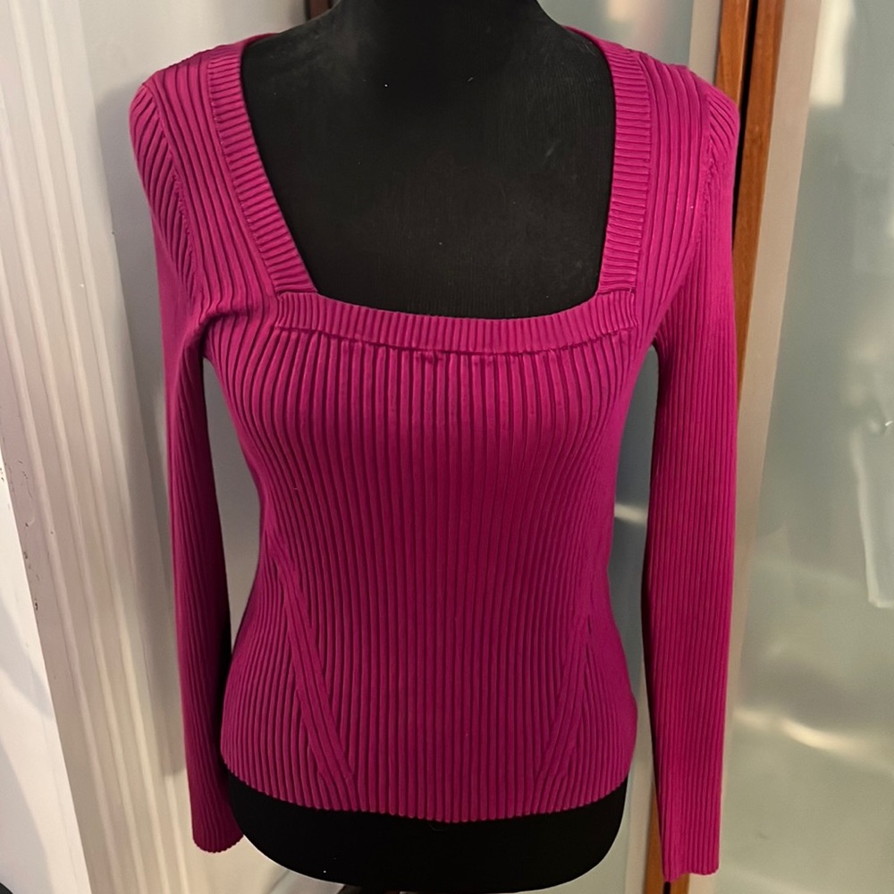 INC International Concepts Square Neck Top